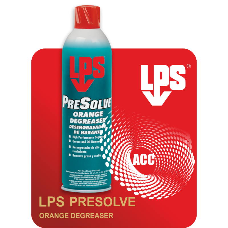 LPS PreSolve Orange Degreaser - Pint Spray Bottle